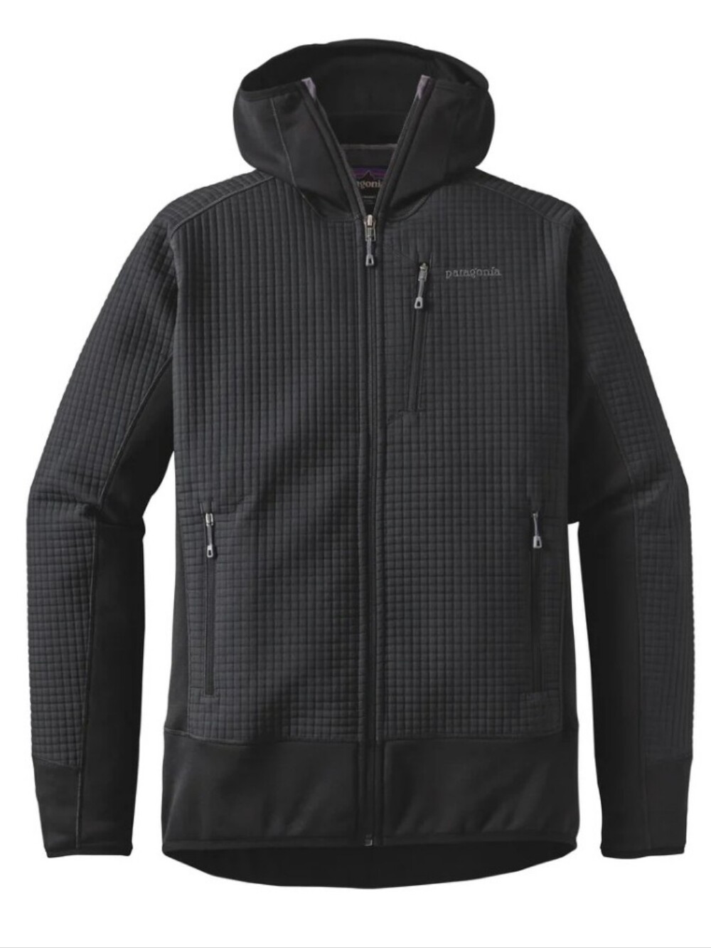 Patagonia Men's Dual Aspect Hoody Black Full Zip Hooded Lightweight Jacket XS